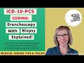 ICD-10-PCS Coding Tutorial How to Code Bronchoscopy with Biopsy