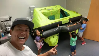 Should We BLOW UP a HUGE 12 Person Life Raft to See What Happens???