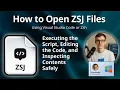 How to Open ZSJ Files Zsh Shell Script