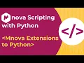 Mnova Scripting with Python Ep 6 Mnova Extensions to Python