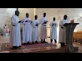 Lagu IJUMAA KUU. MATESO YA BWANA WETU YESU KRISTU KAMA YALIVYO ANDIKWA NA MTAKATIFU YOHANE [18:1-19:42]