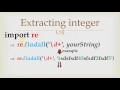 Python Extract number from a string