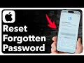 Forgot Your Apple ID Password Here s How To Reset It