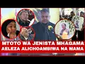 MTOTO WA JENISTA MHAGAMA ALIA KWA UCHUNGU  MBELE YA DKT. SAMIA NA MSTAAFU KIKWETE MSIBANI
