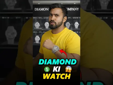 TECHNO GAMERZ's DIAMOND WATCH 😱 #shorts #short