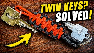 See How I SOLVED the Twin Key PROBLEM Using Paracord