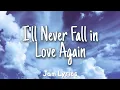 Lagu I'll Never Fall in Love Again - Tom Jones ✓Lyrics✓