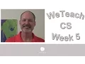 Week 5 Intro