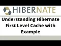 Understanding Hibernate First Level Cache with Example