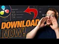 NO MORE KEYFRAMES Ultimate FREE Animation Tool for Davinci Resolve