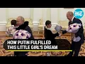 Download Lagu Putin Fulfils Little Girl’s Wish Who Cried for Not Being Able to See Him | Fun Chat Goes Viral