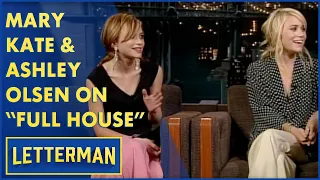 Mary-Kate And Ashley Olsen Talk Full House Letterman