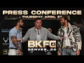 BKFC 41 Final Press Conference presented by Bucked Up Live