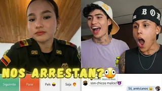 BUSCANDO T3T4S POR OmeTV😂 /LA POLICÍA NOS DESCUBRE!😰