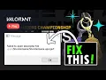 How To Fix Valorant Error Failed to Open Descriptor File Shooter Game
