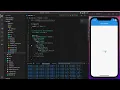 Text Button in Flutter using VS Code