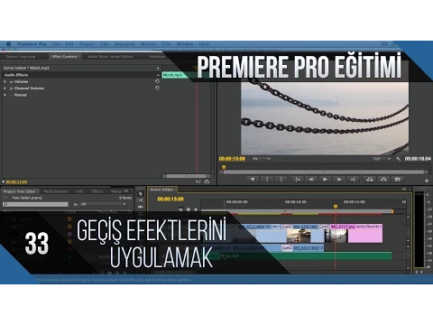 Premiere Pro Eğitimi 33 - Geçiş efektlerini uygulamak YouTube video detay ve istatistikleri