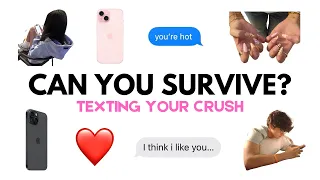 Can You Survive TEXTING YOUR CRUSH Interactive Aesthetic Game