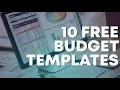 10 Free Budget Templates Download Now