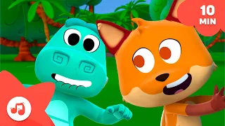 ¡Juguemos Juntos! 🌈 Canciones de Amistad para Niños | Canciones del Zoo