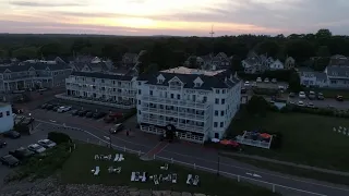Union Bluff Hotel Meeting House Drone