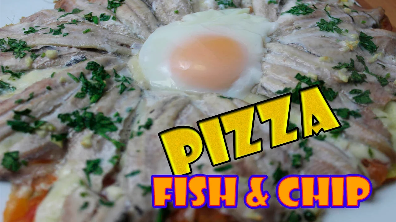 Pizza Fish And Chip Fcil,Original y Deliciosa!