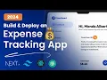 Build an Expense Tracker Financial Advisor App with Next js Tailwind CSS and Javascript