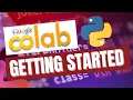 Google Colab - Getting started with Python