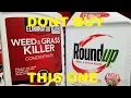 ROUND UP VERSUS WALMART ELIMINATOR WEED KILL REVIEW