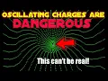 Electromagnetic wave simulation in Pygame physics gamedev