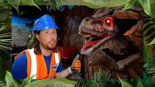 Awesome Dinosaur Songs for Kids Handyman Hal Learns About T-Rex Triceratops More