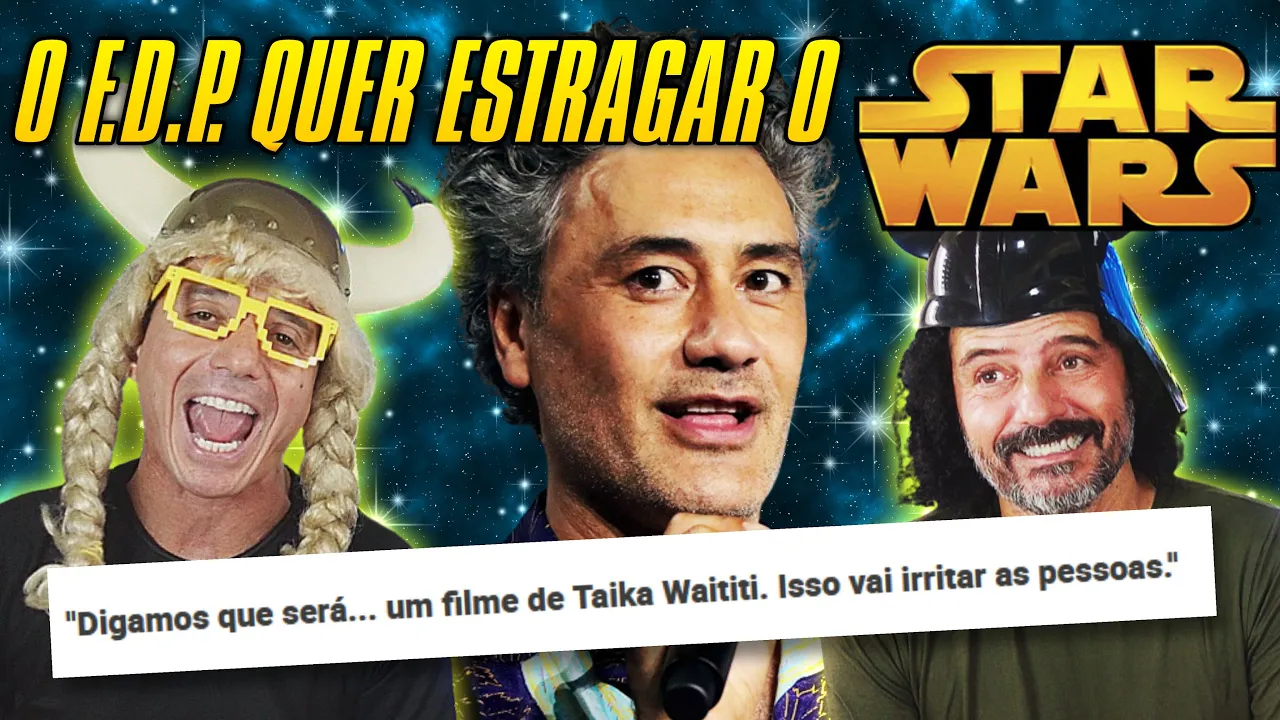Taika Waititi AGORA QUER ESTRAGAR O STAR WARS #STARWARS