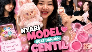 NYARI MODEL CENTIL #dewivanow #nikayla #centil #labubu 