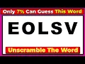 Guess The Correct Word Unscramble the 5 Letter - Guess the Word Challenge 140