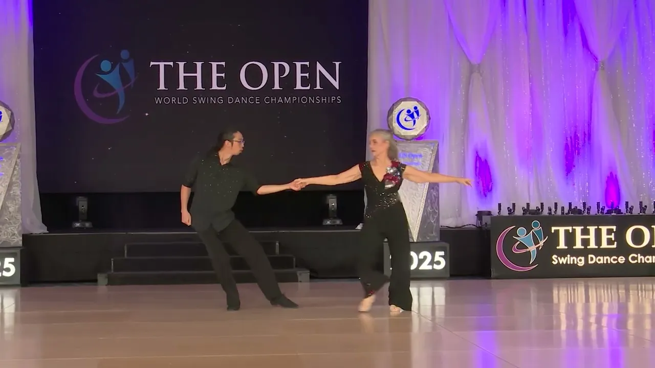 John Su and Patty Houston - 3rd Place Pro-Am Sophisticated - Follower - The Open 2025