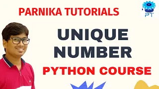 Python Program For Unique Number What is Unique Number Python Course For Beginners