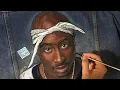 2PAC ON JEANS JACKET