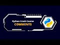 03 Comments Python Programming Crash Course in Nepali NextStep InfoTech