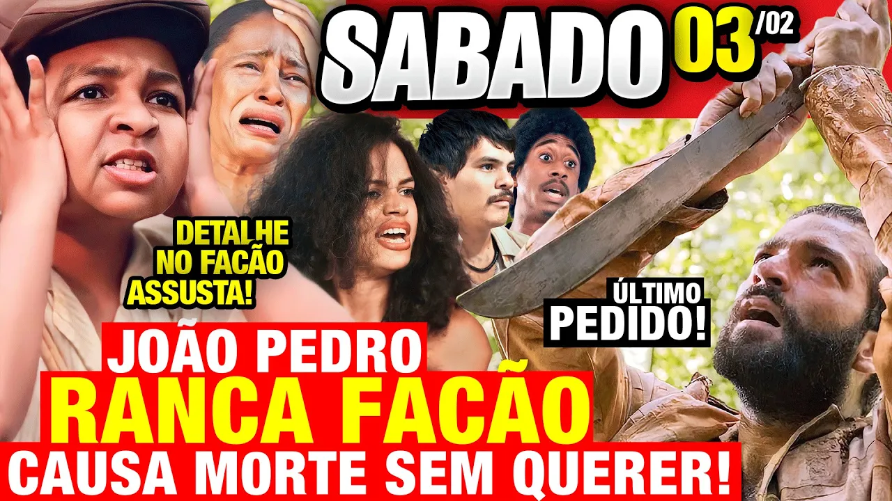 RENASCER - Capítulo de hoje 03/02 SÁBADO - Resumo Completo da Novela Renascer Hoje 03/02/24