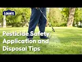 Pesticide Safety Application Disposal Tips Guide