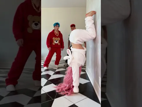 Is she a yoga master, magician, or fraudster??? #funny #comedy #challenge