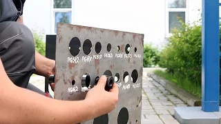 Видео Пресс ручной КВТ ПРПО-60 для пробивки отверстий