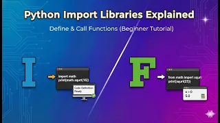 Python Import Libraries Explained import from as Beginner Tutorial