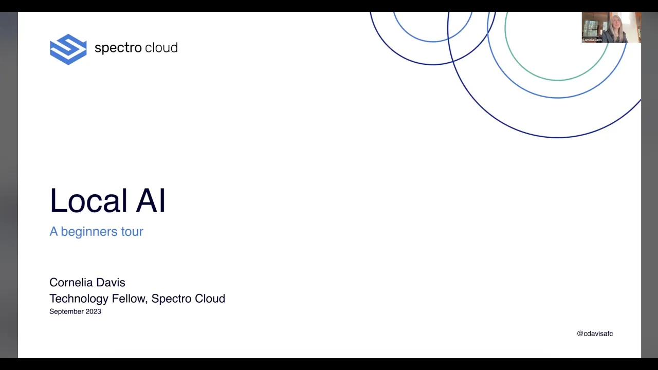 Education | Local AI, a beginners tour