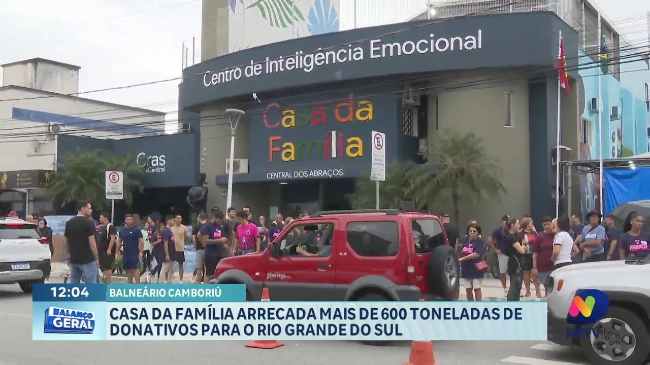 Casa da Família: mais de 600 toneladas de solidariedade rumo ao Rio Grande do Sul