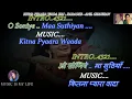 Download Lagu Kitna Pyara Wada Hai Karaoke With Scrolling Lyrics Eng. \u0026 हिंदी