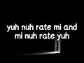 Squash Rate Who Rate You Lyrics