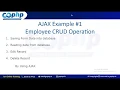 59 - Employee CRUD operation by using AJAX PHP MySQL