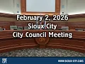 City of Sioux City Council Meeting - February 2 2026