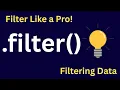 Stop Using Loops Master filter in JavaScript
